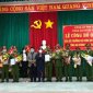 Lễ công bố quyết định bố trí tổ chức công an chính quy tại thị trấn Kim Tân
