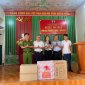 Các đồng chí lãnh đạo Tỉnh, Huyện ủy dự sinh hoạt Chi bộ tại Khu phố 4, thị trấn Kim Tân