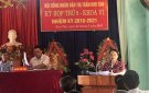 Hội đồng nhân dân Thị trấn Kim Tân tổ chức Kỳ họp thứ 5  khóa VI, nhiệm kỳ 2016- 2021