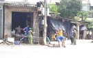 Tổng kết công tác xóa bỏ chợ cóc, lập lại trật tự hành lang ATGT trên địa bàn Khu phố 1- Thị trấn KIm Tân