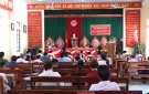 HĐND thị trấn Kim Tân khóa I tổ chức Kỳ họp thứ 4, nhiệm kỳ 2016 -2021