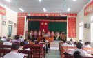 UBND thị trấn Kim Tân: tổ chức phiên họp thường kỳ đánh giá kết quả thực hiện nhiệm vụ phát triển kinh tế - xã hội, quốc phòng- an ninh tháng 8, triển khai nhiệm vụ công tác tháng 9 năm 2020.