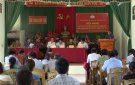 Hội nghị tiếp xúc cử tri tại Thị trấn Kim Tân