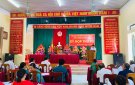 HĐND thị trấn Kim Tân tổ chức Kỳ họp thứ 4 khóa II, nhiệm kỳ 2021-2026