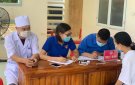 Tuổi trẻ Kim Tân: Đoàn viên thanh niên tham gia hỗ trợ công tác tiêm phòng covid 19