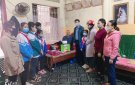 Các hoạt động tri ân của đội viên, thiếu niên nhi đồng trên địa bàn thị trấn Kim Tân.